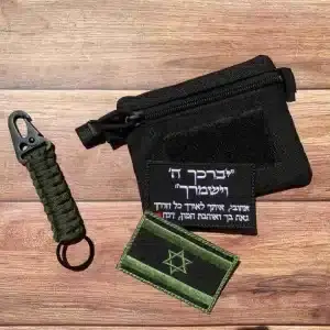 חוגרון/ארנק טקטי עם רקמה בעיצוב אישי