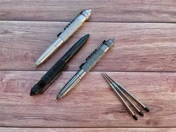 ⁦עט טקטי אלומיניום⁩ – תמונה ⁦4⁩