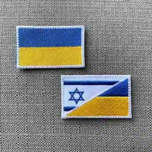 פאצ'ים דגל ישראל ואוקראינה