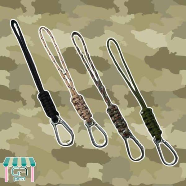 מהדוכן- מחזיק מפתוח Paracord ארוך