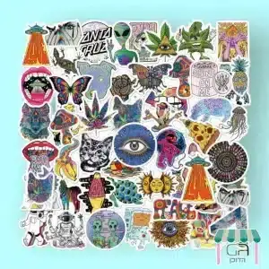 מהדוכן- מדבקות ויניל ''טריפ'' 15יח' אקראי