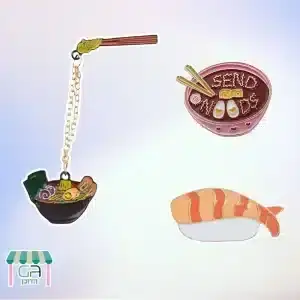 מהדוכן- סיכות סושי