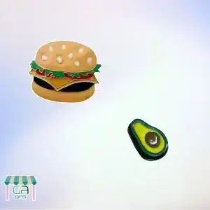 מהדוכן- סיכות אוכל