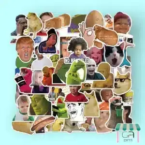 מהדוכן- מדבקות ויניל ''מימס'' 15יח' אקראי