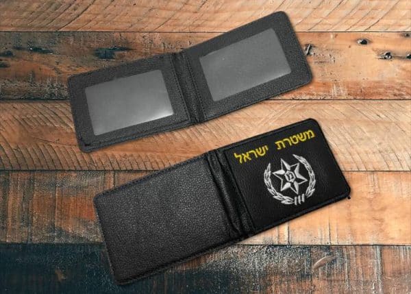 חדש! ארנק לתעודה מזהה עם רקמת סמל