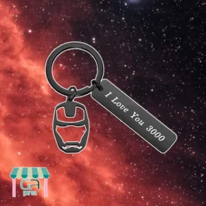 מהדוכן- מחזיק מפתחות  I Love You 3000