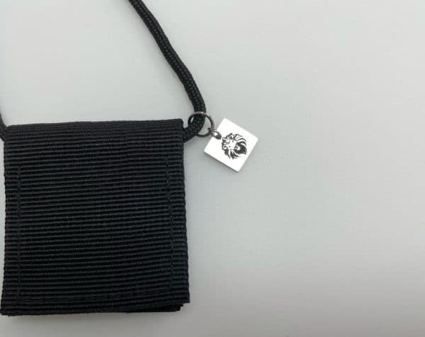 תליון פלדה MINI לדיסקית עם חריטה אישית