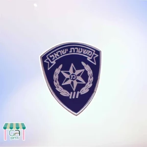 מהדוכן- סיכת סמל משטרת ישראל