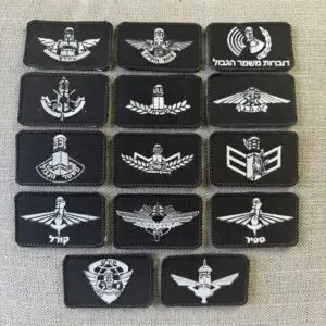 פאצ'ים סיכות מג"ב רקע שחור