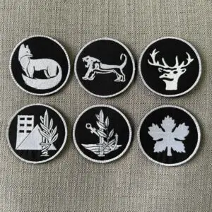 פאצ' יחידה שחור לבן