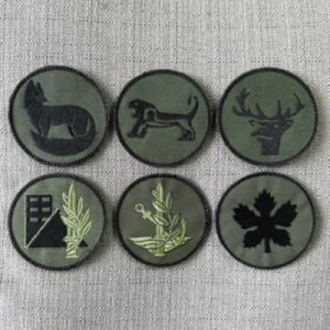 פאצ' יחידה ירוק שחור 2