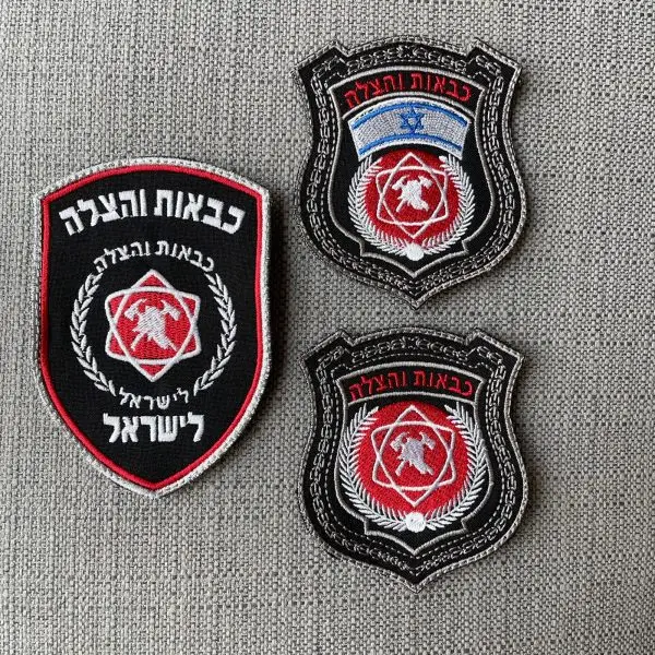תג כבאות והצלה כתף