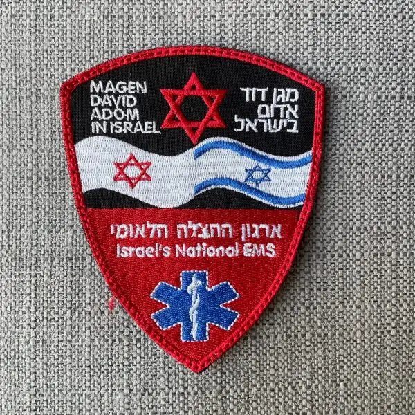תג מד''א כתף- שחור