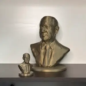 פסל בהדפסת תלת מימד דמות "ביבי"