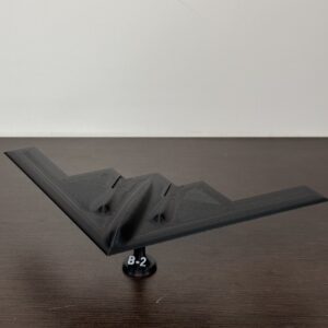 דגם מפציץ אמריקאי B-2 Spirit בהדפסת תלת מימד