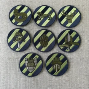 פאצ'ים משטרה צבאית - ירוק כחול