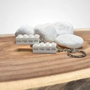 זוג מחזיקי לבנים להרכבה בחריטה