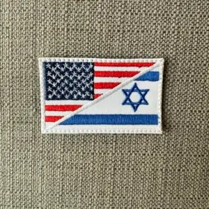 פאצ' דגל ישראל וארצות הברית